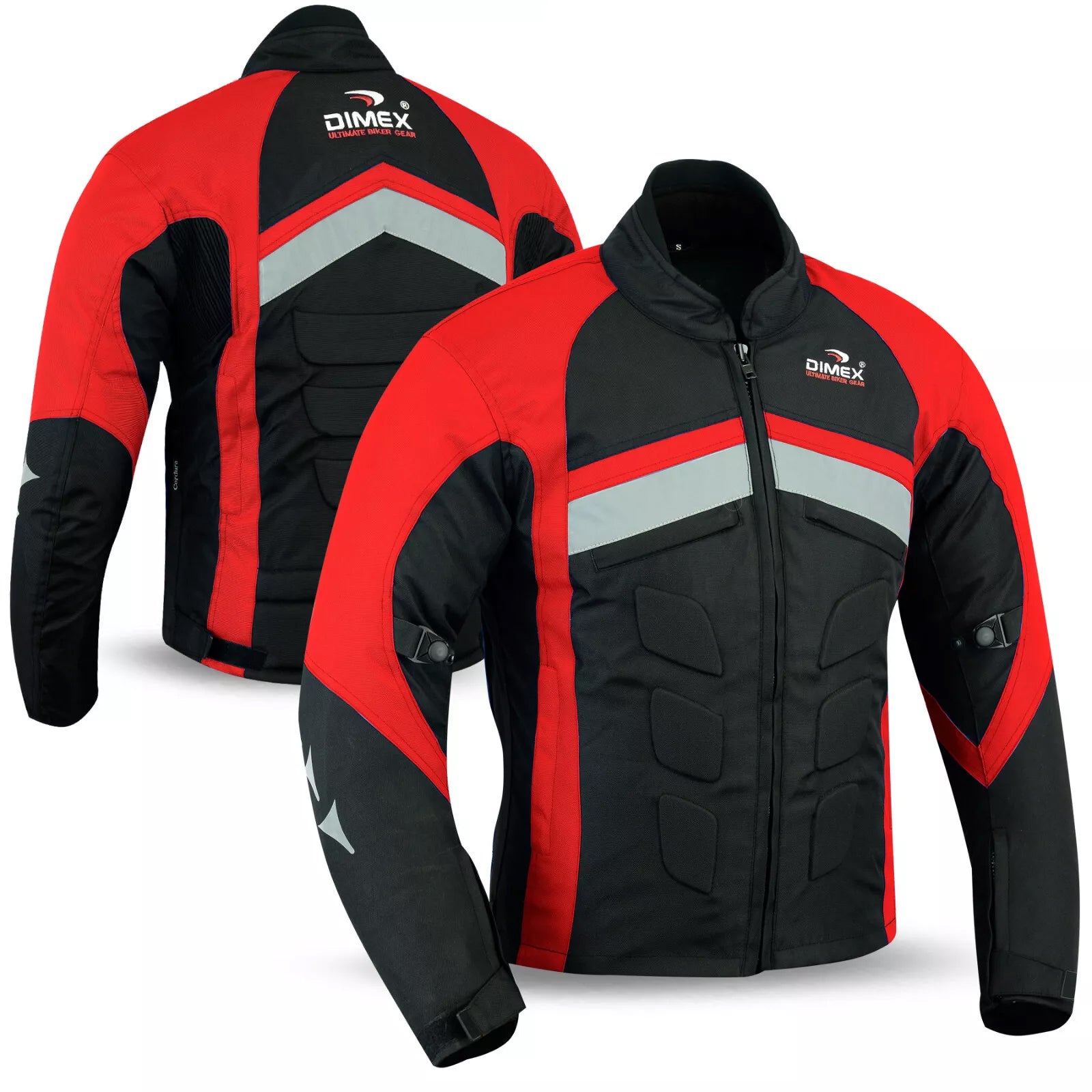 Mens Motorcycle Cordura Textile Jacket Motorbike CE Armours