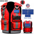 Hi Viz Green Tactical Vest Security Enforcement CCTV, Dog Handler, Press, Event