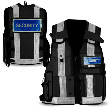 NEW Hi Viz Tactical Vest Security Enforcement CCTV Dog Handler Top Quality
