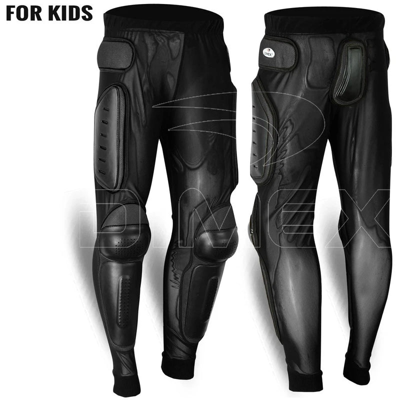 Kids Junior Body Armour Motorcycle Trousers Snowbaord Skating Pant MX Protection