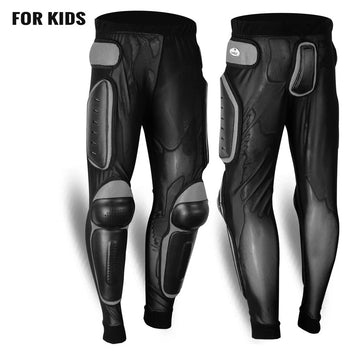 Kids Junior Body Armour Motorcycle Trousers Snowbaord Skating Pant MX Protection