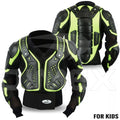 Kids Junior Motorcycle Spine Protector Guard Child Jacket Motorbike Body Armour